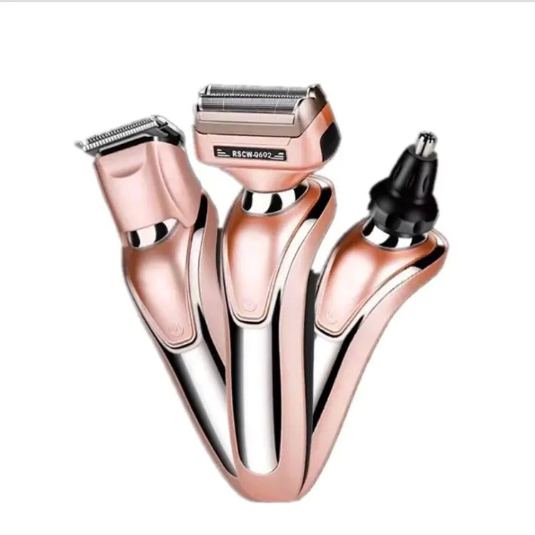 3-in-1 Electric Shaver, Hair Clipper & Nose Trimmer