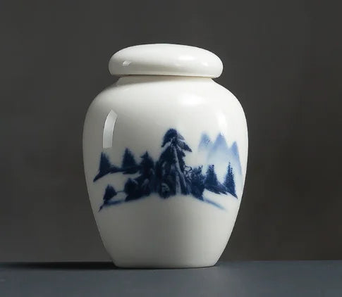 Ceramic Tea Canister and Storage Jar